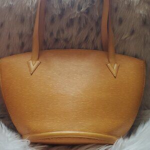 Louis Vuitton Yellow Epi Saint Jacques GM